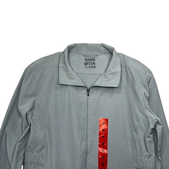 Hang Ten Jacket Women's Medium UPF 50+ Water Repellant Hybrid Full Zip Jacket - Picture 3 of 12